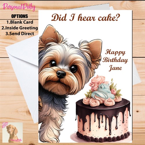 Personalised yorkshire terrier - personalised,