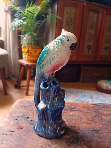 Vintage art deco tropical - tropical, bird