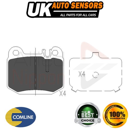 Brake pads set rear - pads,