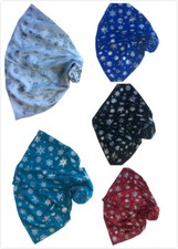 Ladies Christmas Gift Metallic Snowflake Foil Print Winter Scarf Women Shawl