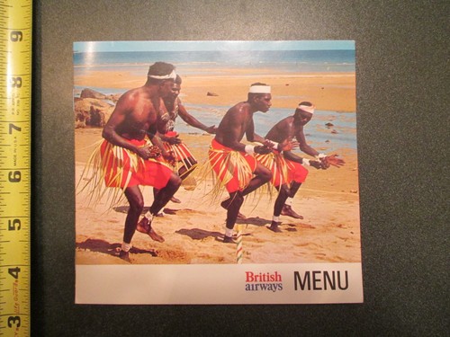British airways menu chicago - airways,
