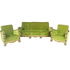 Sofa And Chairs in Art Deco