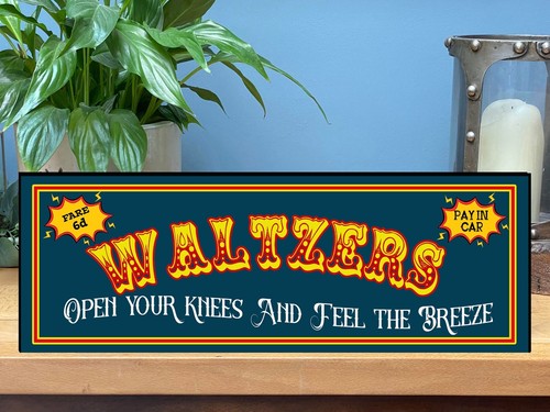 Fair ground waltzers - ground, circus