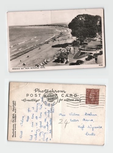 Postcard minehead bay - postcard,