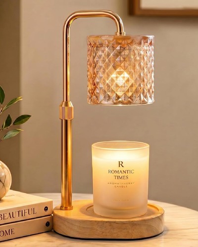 Candle warmer lamp with - lamp, timer