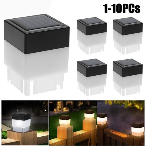 Led solar powered - deck, post