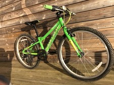 Carrera Abyss Kids 24" Bike in Lime Green