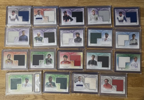 Topps eccellenza race used - f1,