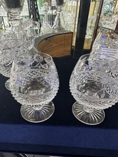 Stuart Beaconsfield Crystal Brandy Glasses
