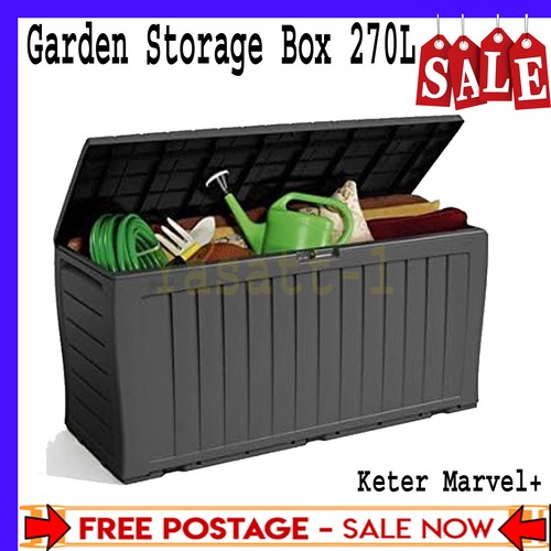 270l plastic garden - 270l, storage