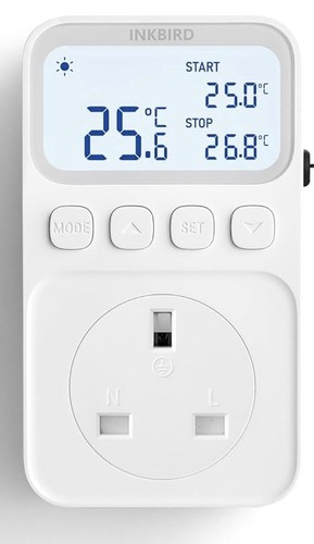 Plug thermostat inkbird - plug, in