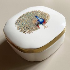 VILLEROY & BOCH FINE CHINA BIRDS CLASSIC COLLECTION TRINKET BOX