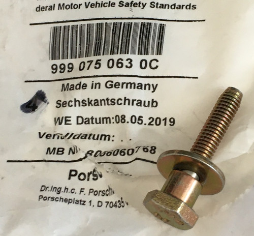 Genuine porsche bolt - porsche, 911