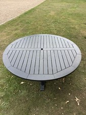 Hardwood Folding 7-Piece Garden Furniture Set with Cushions