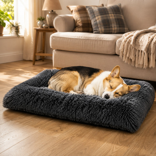 Warm dog bed - warm, soft