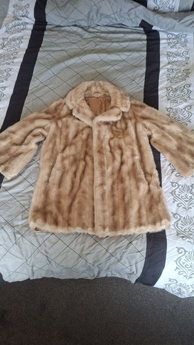 Autumn haze natural mink fur - natural,
