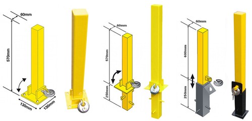 Folding fold bolt down - bolt,