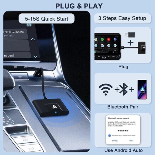 New android auto - new, wireless