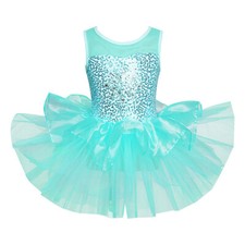 Kids Girls Sequin Sleeveless