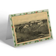 CHRISTMAS CARD Vintage Wales -
