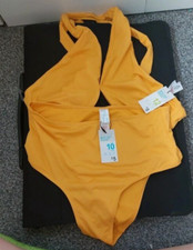 Primark Halter Neck Mustard