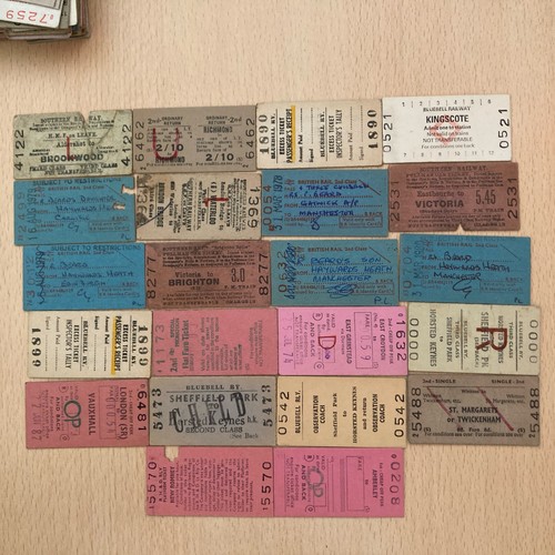 Railway tickets 22 - (., 22.