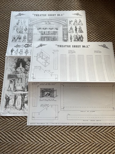 Vintage toy theatre - toy, cinderella
