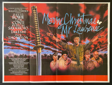 Merry Christmas Mr Lawrence Original UK Quad Poster