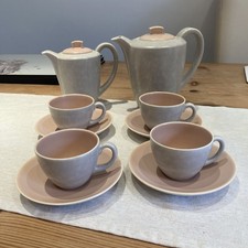 Vintage Poole Pottery 4x Cups