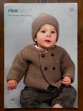 Rico 333 knitting pattern baby