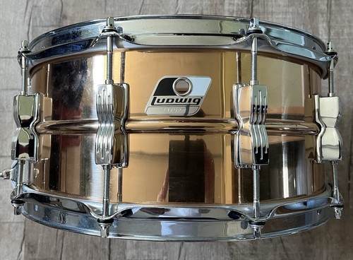 Ludwig bronze snare 14x6 - ludwig, 14x6.5”