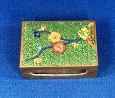 Chinese Cloisonne Red & Yellow