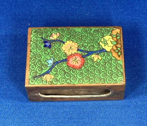 Chinese cloisonne red - cloisonne, &