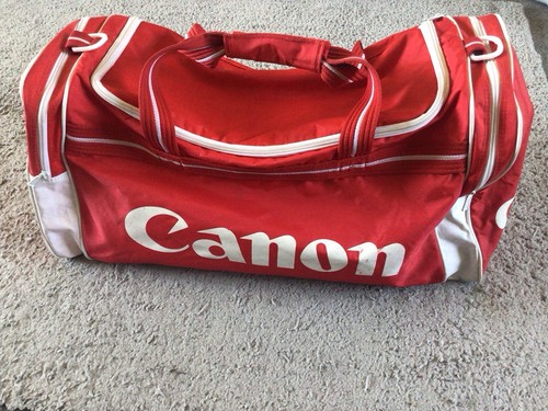 Canon vintage retro duffle gym - canon,