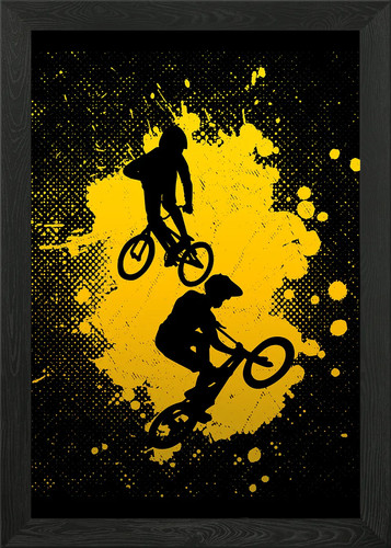 Cool bmx bike - bike, framed