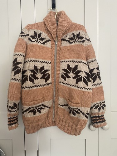 Vintage cowichan rare colour - vintage,