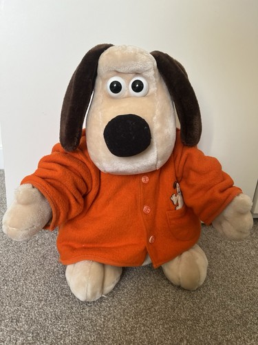 Large gromit plush teddy - gromit,