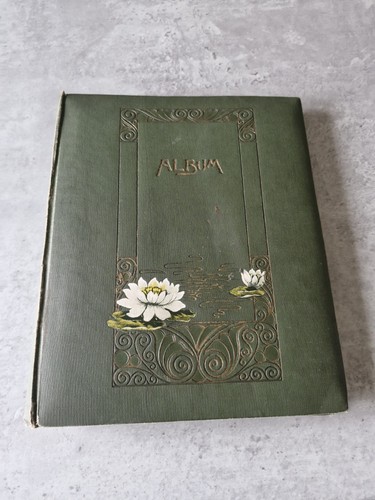 Vintage green art nouveau - vintage,