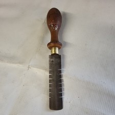 Vintage TOGA Brand 14 Slot Saw Setting Tool- wooden handle/brass collar. Quality