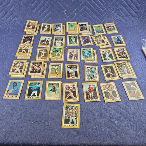 1987 topps box bottom set - set, (47
