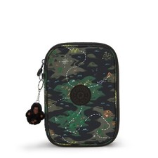 Kipling 100 PENS Pen Case in CAMO TREASURE RRP £39