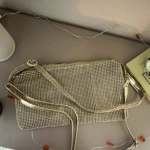 Primark gold metallic mesh - primark,