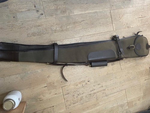 Green black double shotgun - double,