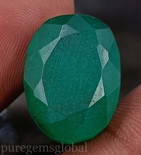 24 Ct Natural Green Emerald Oval Cut 19x9mm IGL Certified Gemstone 5ANM