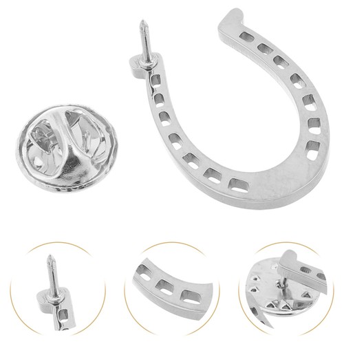 Horseshoe pin lucky - , pin: