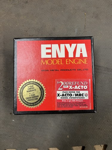 Enya vintage model airplane - vintage,