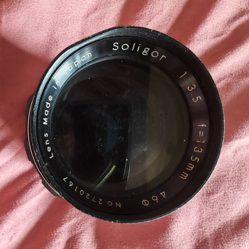 Soligor 135mm 5 telephoto - 135mm, f/3.5