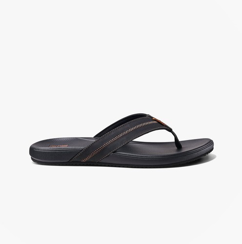 Reef mens leather - leather, slip-on
