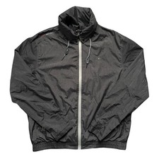 Team McLaren Waterproof Jacket Grey Mens XL F1 Lightweight Hooded Racing