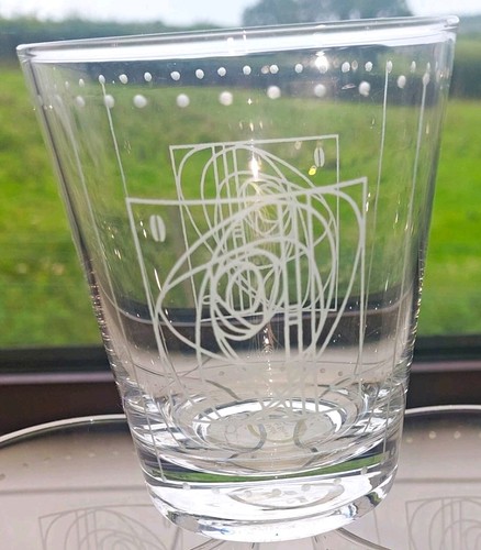 Set hand blown vintage - set,